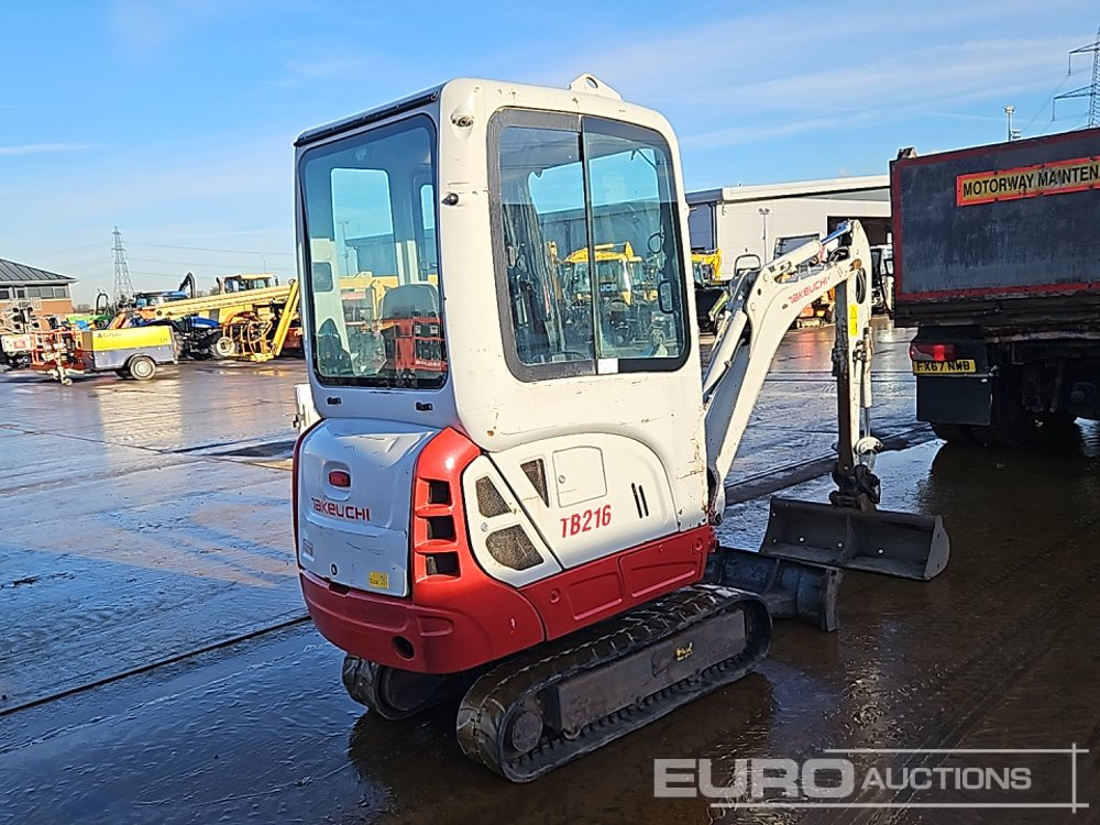 2014 Takeuchi TB216 - Ekskavator mini: gambar 5 2014 Takeuchi TB216 - Ekskavator mini: gambar 5