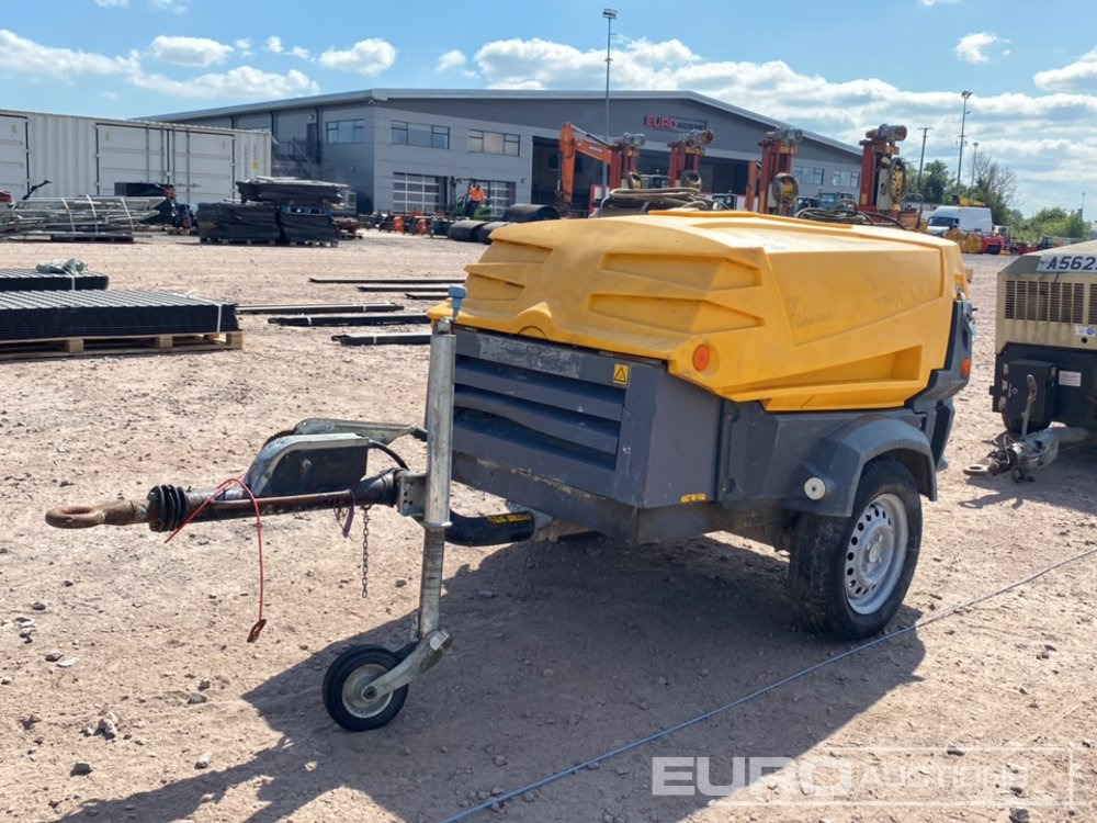 2015 Atlas Copco XAS 47 KD - Kompresor udara: gambar 1 2015 Atlas Copco XAS 47 KD - Kompresor udara: gambar 1