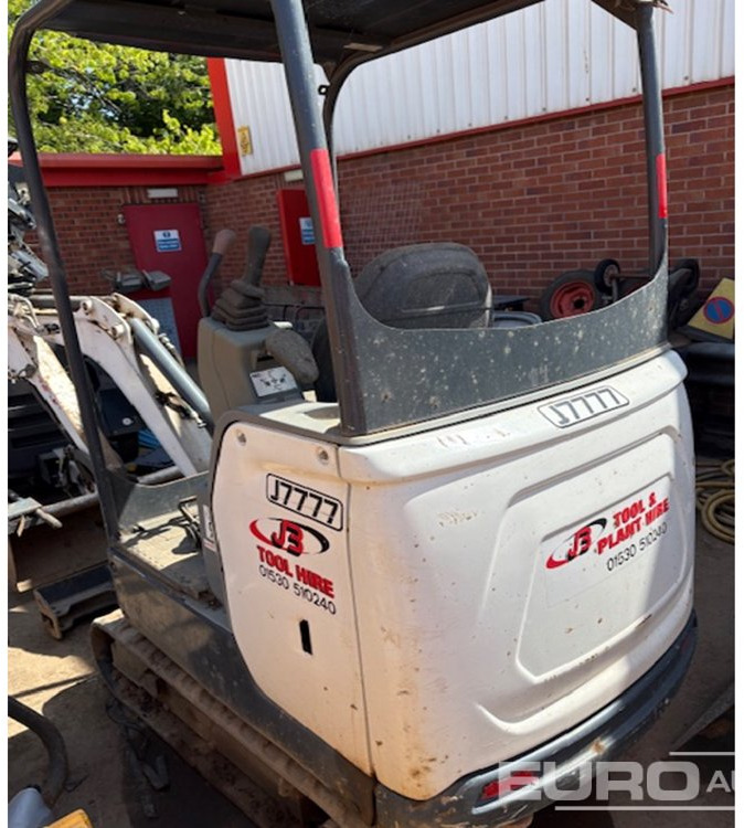 2015 Bobcat E17 - Ekskavator mini: gambar 2 2015 Bobcat E17 - Ekskavator mini: gambar 2
