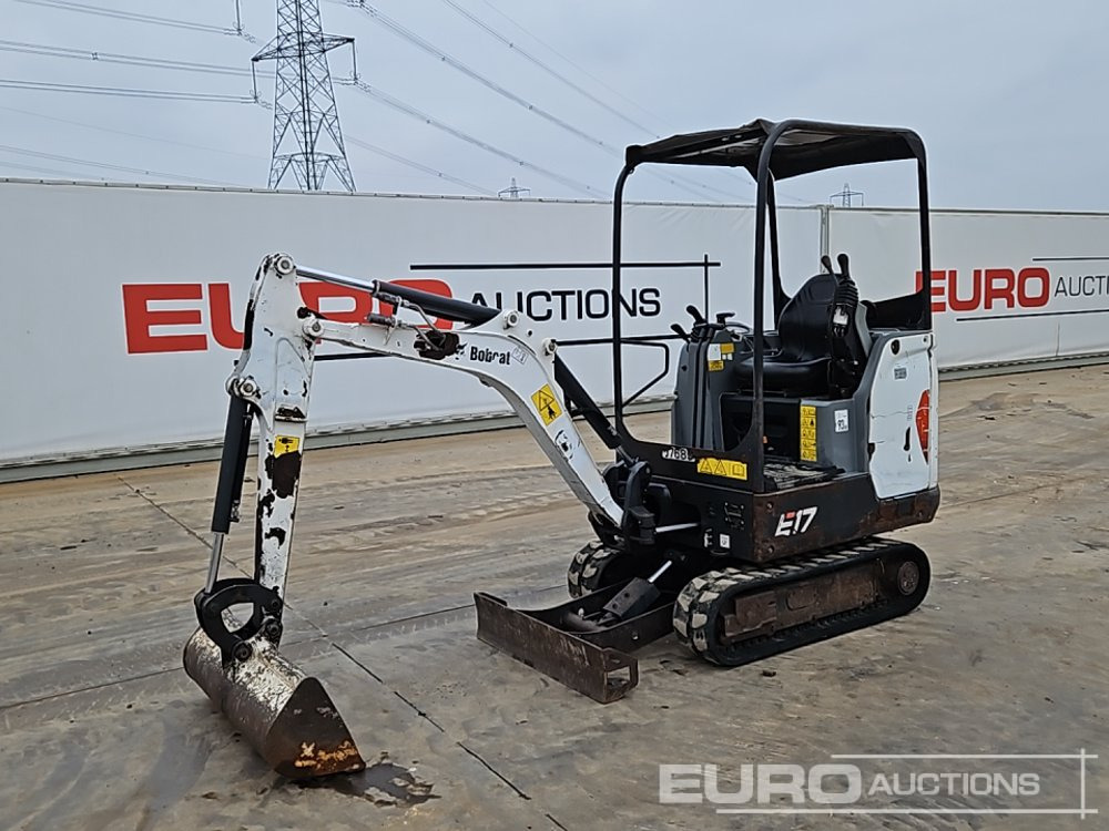2015 Bobcat E17 - Ekskavator mini: gambar 1 2015 Bobcat E17 - Ekskavator mini: gambar 1