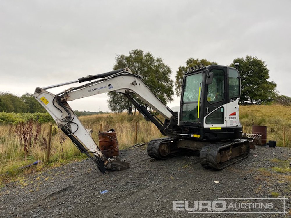 2015 Bobcat E62 - Ekskavator mini: gambar 1 2015 Bobcat E62 - Ekskavator mini: gambar 1