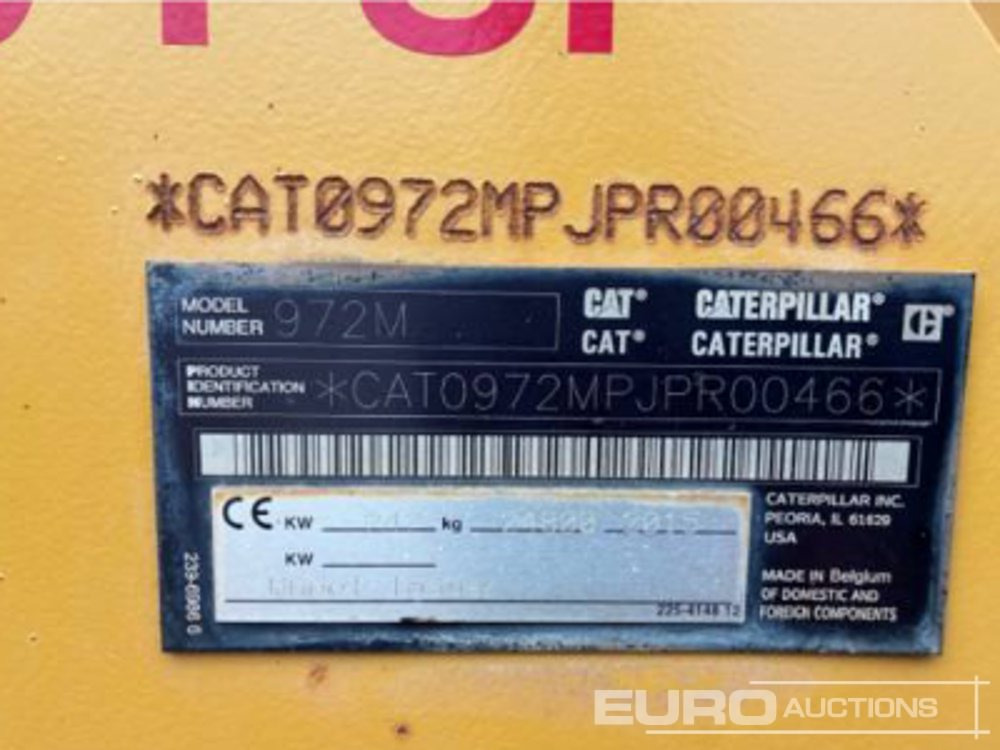 2015 CAT 972M - Wheel loader: gambar 4 2015 CAT 972M - Wheel loader: gambar 4