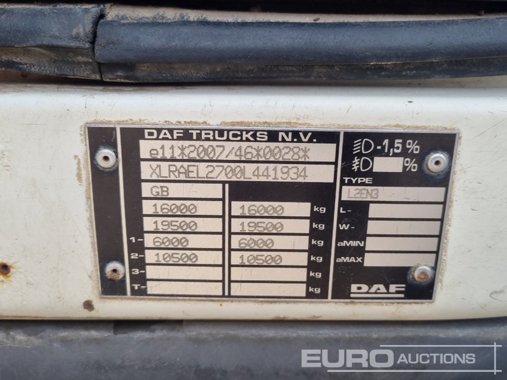 Penyapu jalan 2015 DAF LF220: gambar 44