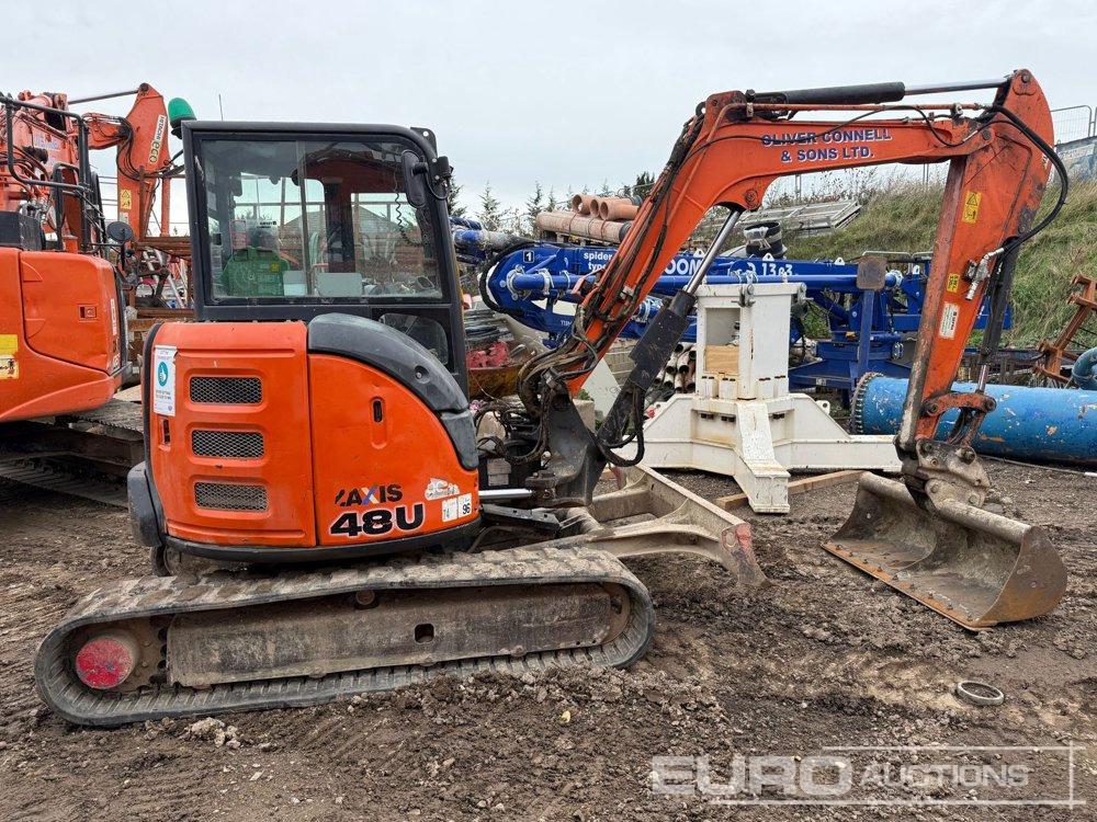 2015 Hitachi ZX48U-5A - Ekskavator mini: gambar 3 2015 Hitachi ZX48U-5A - Ekskavator mini: gambar 3