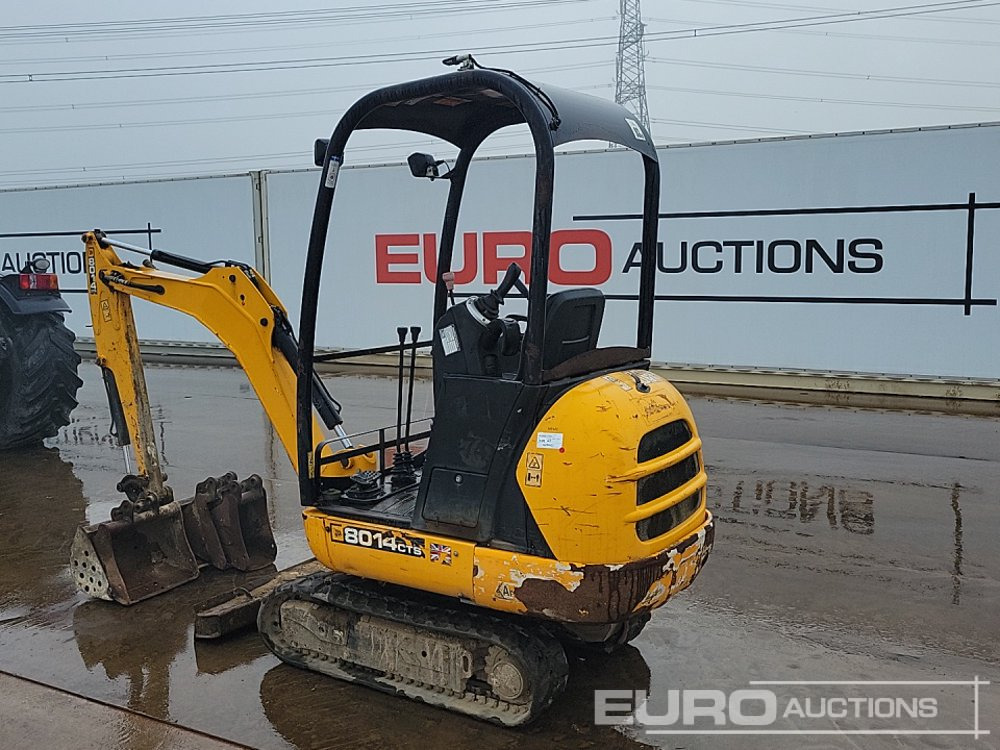 2015 JCB 8014CTS - Ekskavator mini: gambar 3 2015 JCB 8014CTS - Ekskavator mini: gambar 3