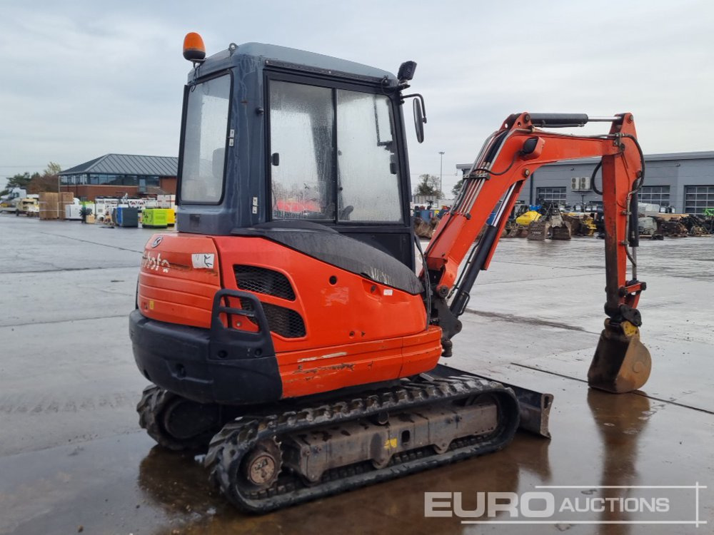 2015 Kubota KX61-3 - Ekskavator mini: gambar 5 2015 Kubota KX61-3 - Ekskavator mini: gambar 5