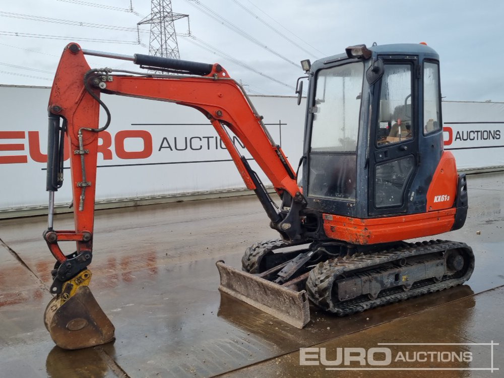 2015 Kubota KX61-3 - Ekskavator mini: gambar 1 2015 Kubota KX61-3 - Ekskavator mini: gambar 1