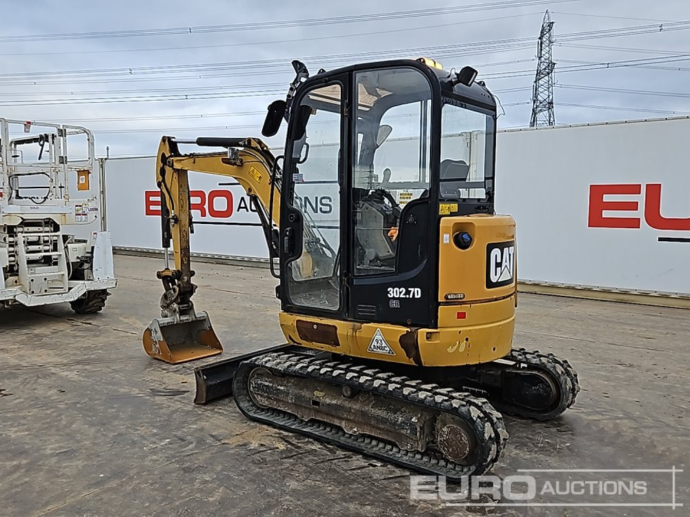 2016 CAT 302.7DCR - Ekskavator mini: gambar 3 2016 CAT 302.7DCR - Ekskavator mini: gambar 3