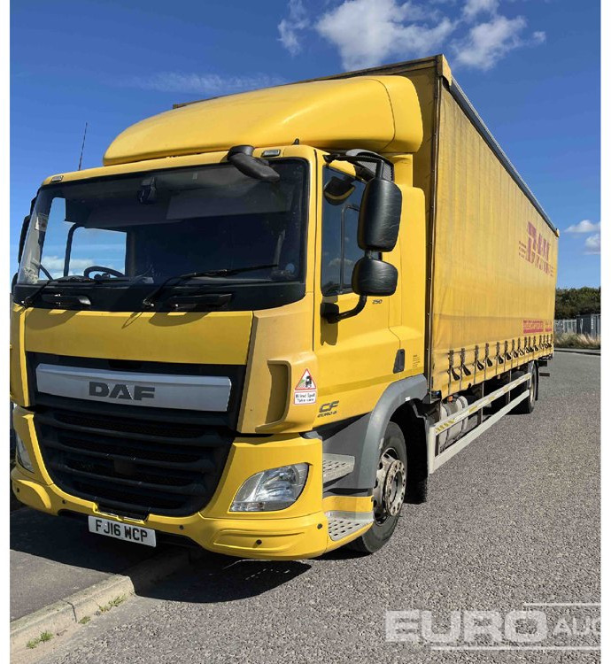 2016 DAF CF250 - Truk dengan terpal samping: gambar 1 2016 DAF CF250 - Truk dengan terpal samping: gambar 1