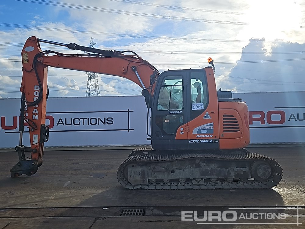 2016 Doosan DX140LCR -5 - Ekskavator perayap: gambar 2 2016 Doosan DX140LCR -5 - Ekskavator perayap: gambar 2