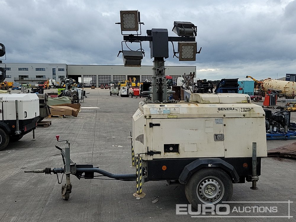 2016 Generac Battery LED-1 Single Axle LED Lighting Tower, 1 Cylinder Engine - Menara penerangan: gambar 2 2016 Generac Battery LED-1 Single Axle LED Lighting Tower, 1 Cylinder Engine - Menara penerangan: gambar 2