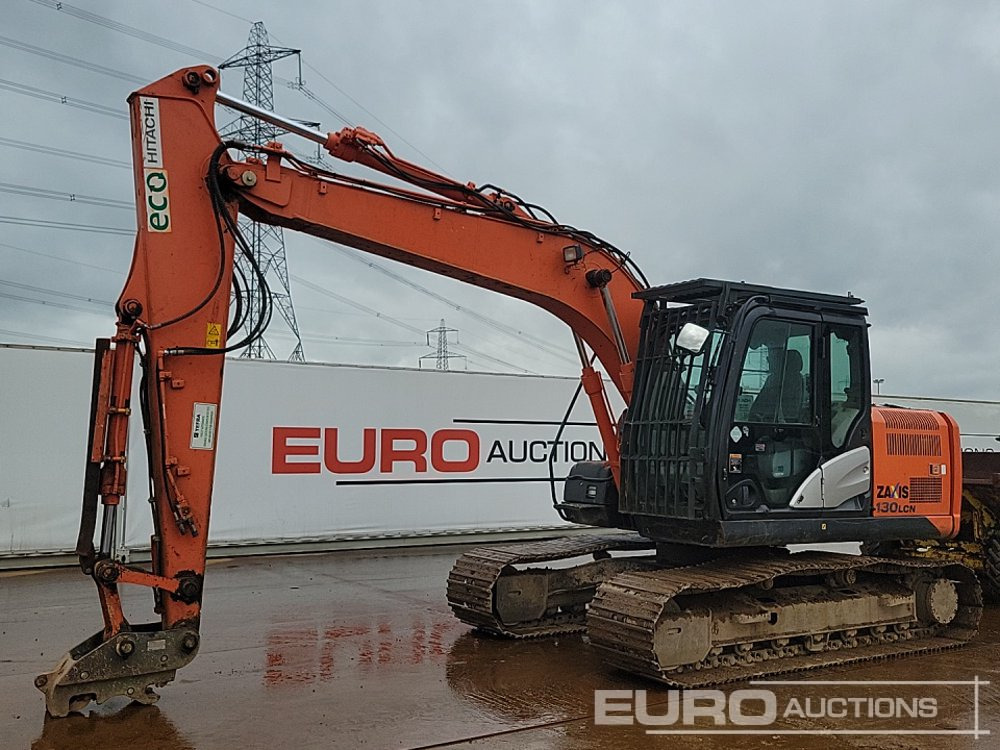 2016 Hitachi ZX130LCN-5 - Ekskavator perayap: gambar 1 2016 Hitachi ZX130LCN-5 - Ekskavator perayap: gambar 1