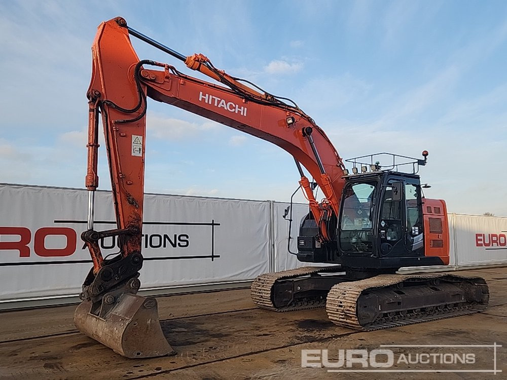 2016 Hitachi ZX225USLC-5B - Ekskavator perayap: gambar 1 2016 Hitachi ZX225USLC-5B - Ekskavator perayap: gambar 1