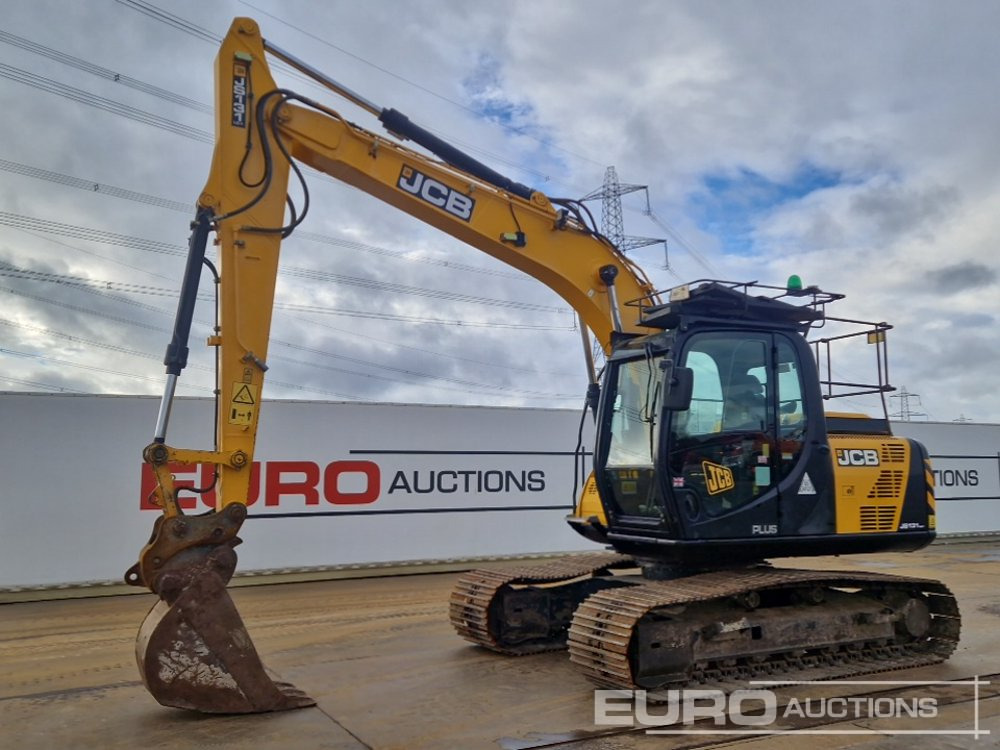 2016 JCB JS131LC+T4F - Ekskavator perayap: gambar 1 2016 JCB JS131LC+T4F - Ekskavator perayap: gambar 1