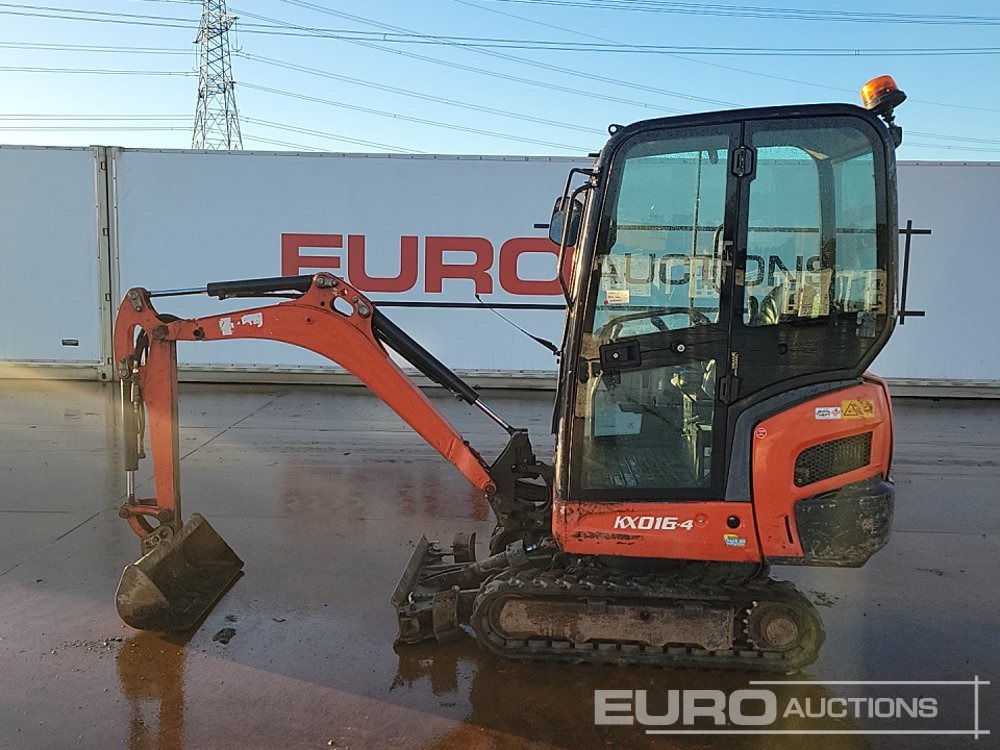 2016 Kubota KX016-4 - Ekskavator mini: gambar 2 2016 Kubota KX016-4 - Ekskavator mini: gambar 2