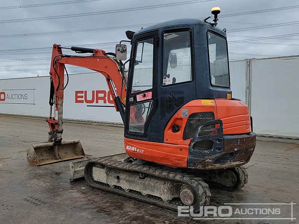2016 Kubota KX101-3A3 - Ekskavator mini: gambar 3 2016 Kubota KX101-3A3 - Ekskavator mini: gambar 3