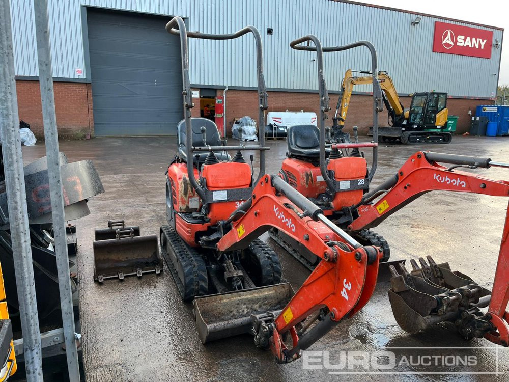 2016 Kubota U10-3 - Ekskavator mini: gambar 1 2016 Kubota U10-3 - Ekskavator mini: gambar 1