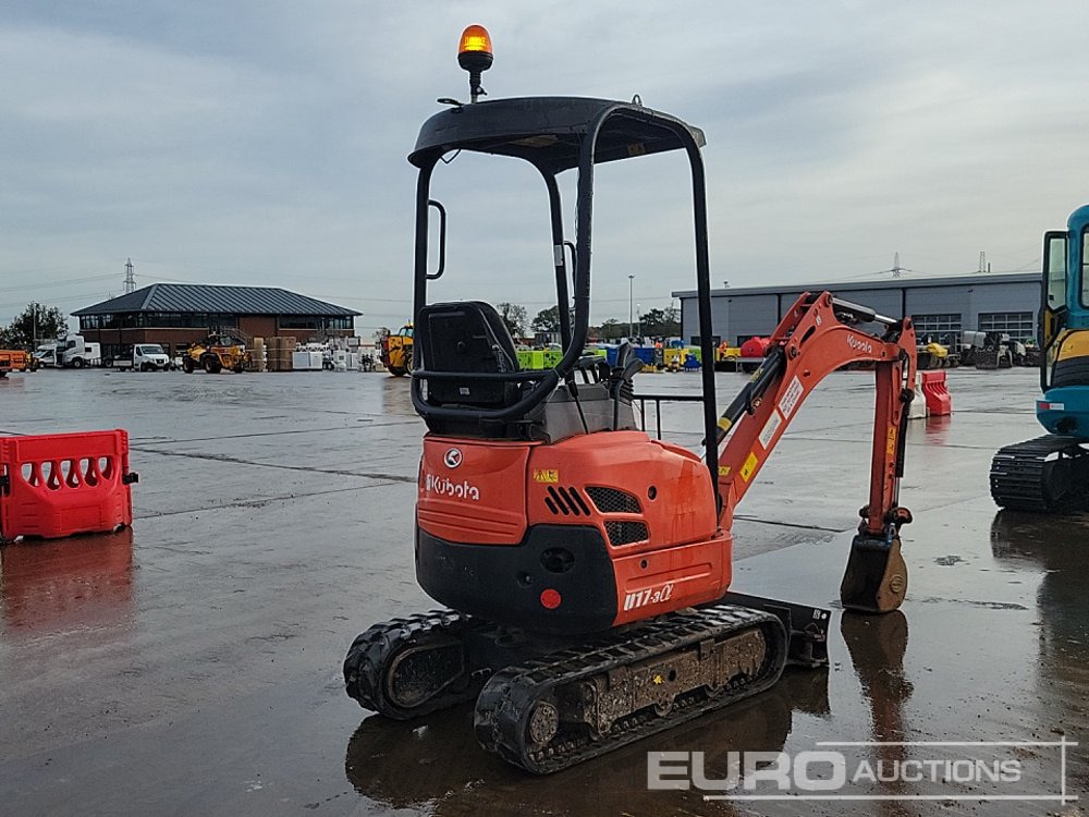 2016 Kubota U17-3A - Ekskavator mini: gambar 5 2016 Kubota U17-3A - Ekskavator mini: gambar 5