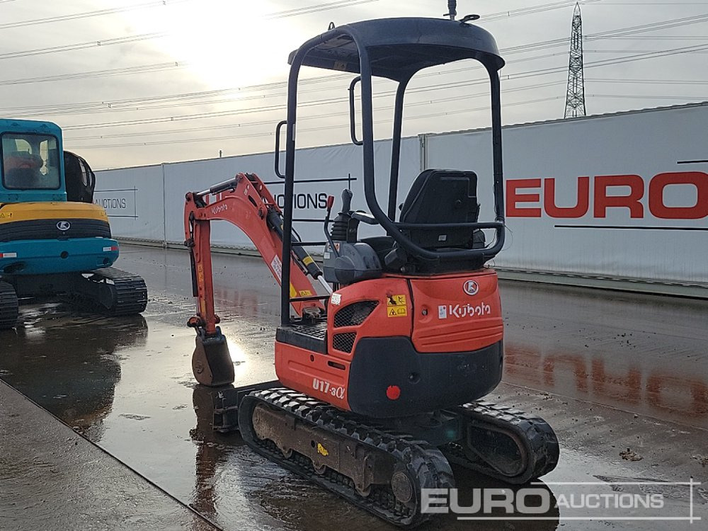 2016 Kubota U17-3A - Ekskavator mini: gambar 3 2016 Kubota U17-3A - Ekskavator mini: gambar 3
