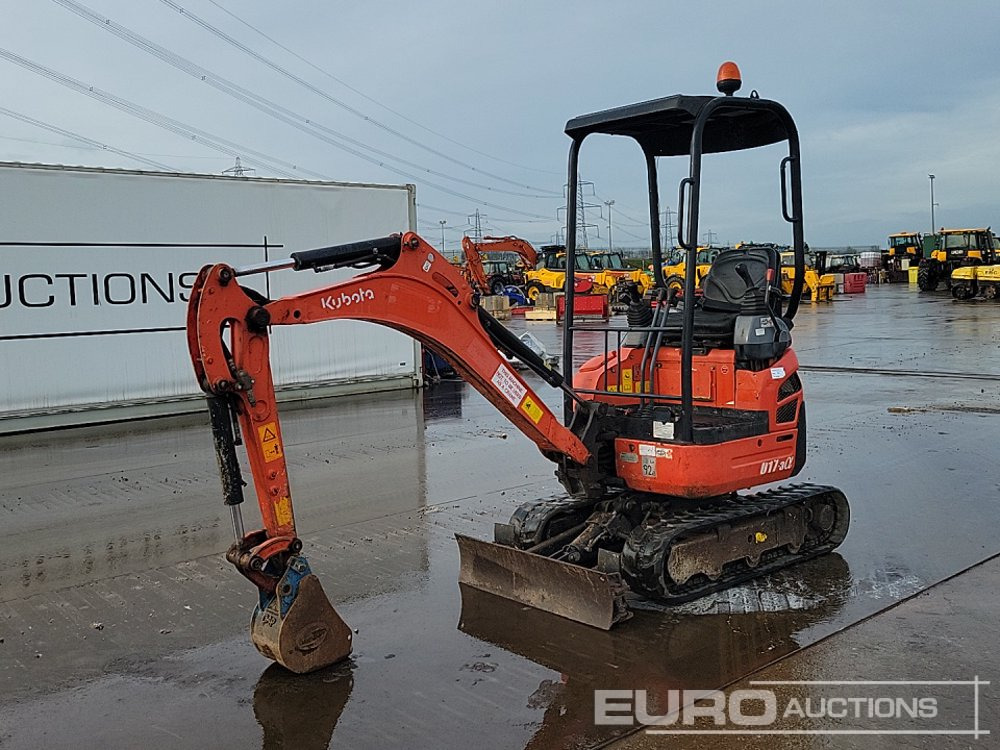 2016 Kubota U17-3A - Ekskavator mini: gambar 1 2016 Kubota U17-3A - Ekskavator mini: gambar 1