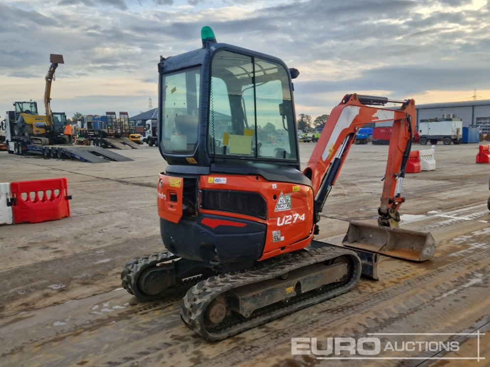 2016 Kubota U27-4 - Ekskavator mini: gambar 5 2016 Kubota U27-4 - Ekskavator mini: gambar 5