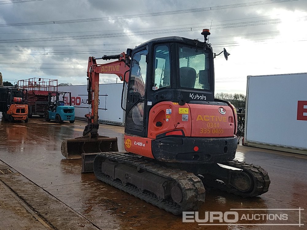 2016 Kubota U48-4 - Ekskavator mini: gambar 3 2016 Kubota U48-4 - Ekskavator mini: gambar 3