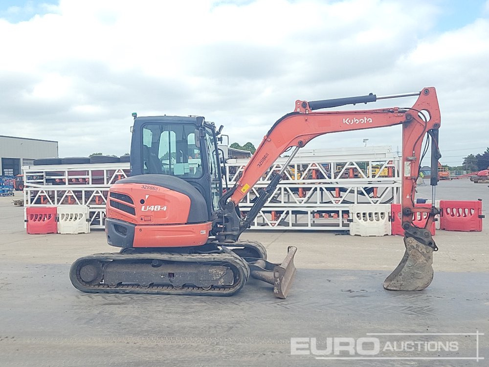 Ekskavator mini 2016 Kubota U48-4: gambar 6