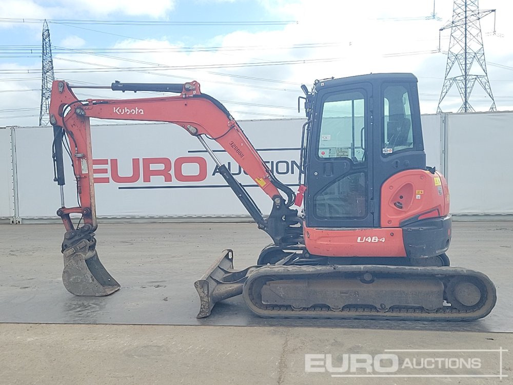 2016 Kubota U48-4 - Ekskavator mini: gambar 2 2016 Kubota U48-4 - Ekskavator mini: gambar 2