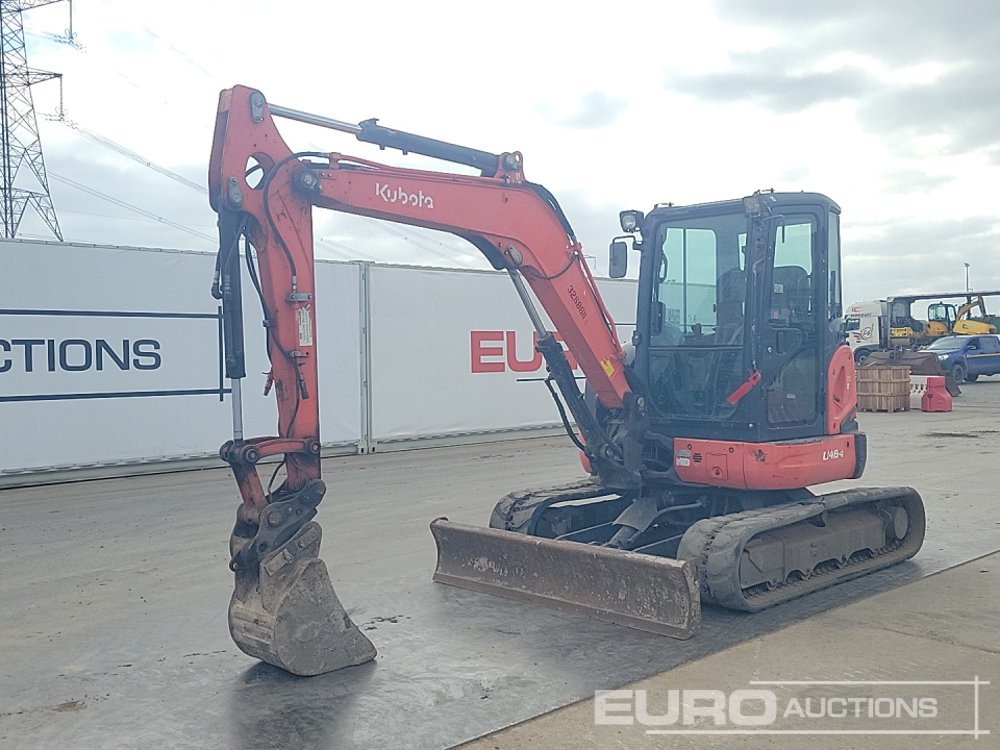 2016 Kubota U48-4 - Ekskavator mini: gambar 1 2016 Kubota U48-4 - Ekskavator mini: gambar 1