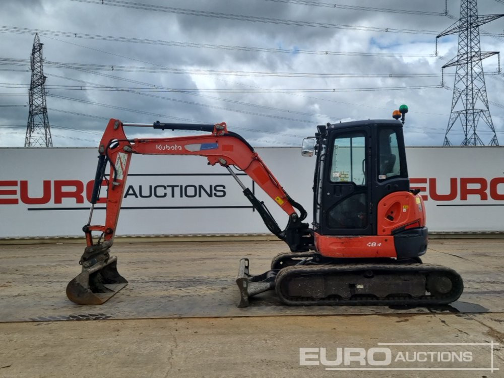 2016 Kubota U48-4 - Ekskavator mini: gambar 2 2016 Kubota U48-4 - Ekskavator mini: gambar 2