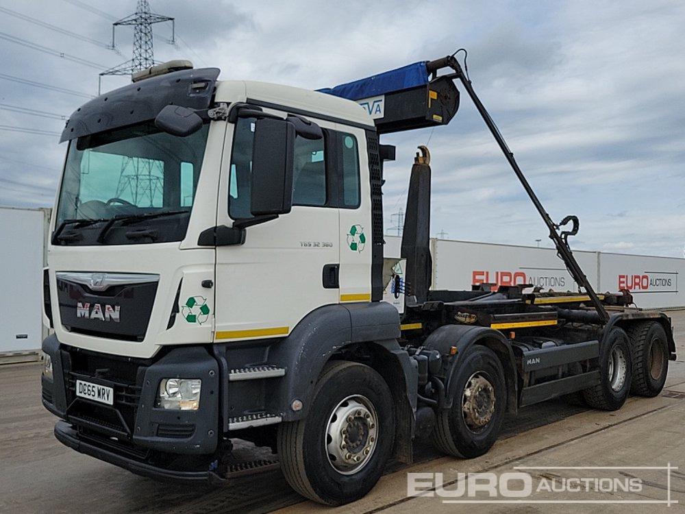 2016 MAN TGS32.360 - Hook lift: gambar 1 2016 MAN TGS32.360 - Hook lift: gambar 1
