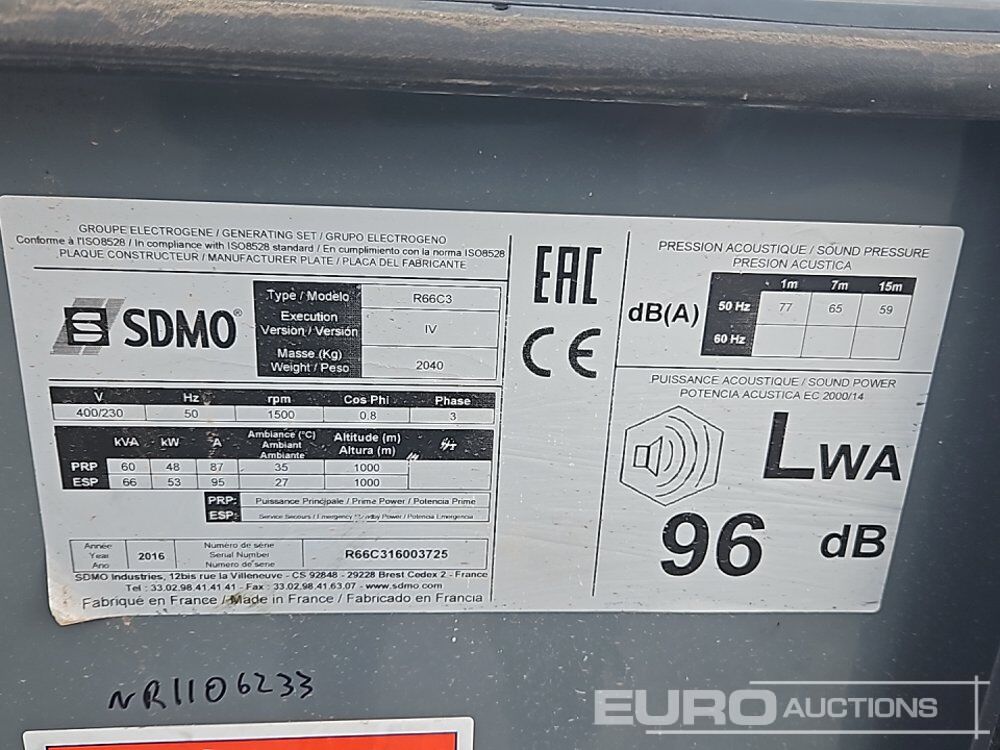 2016 SDMO R66C3 - Genset: gambar 2 2016 SDMO R66C3 - Genset: gambar 2