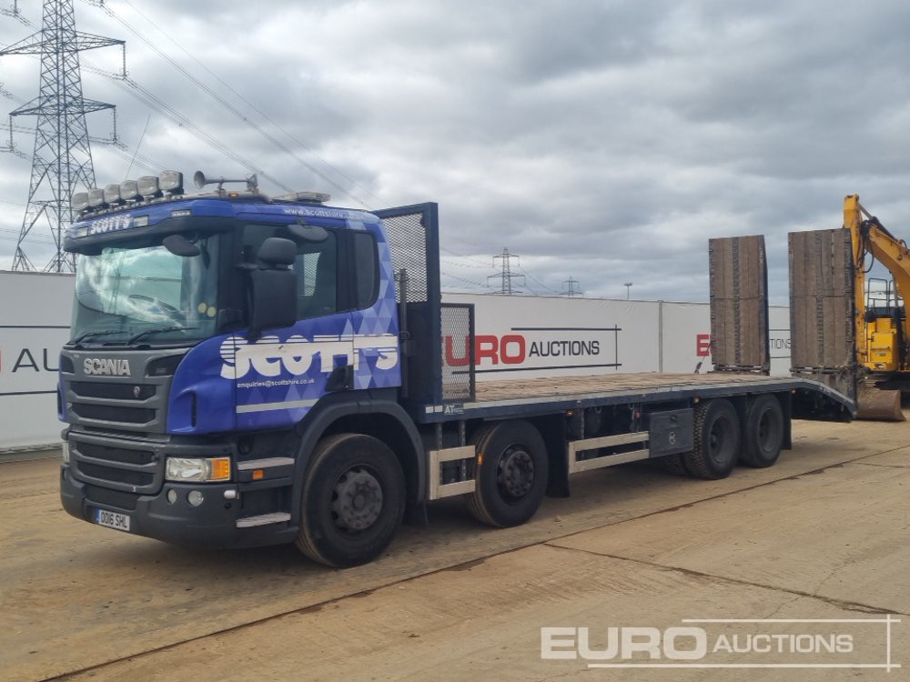 2016 Scania P370 - Truk flatbed: gambar 1 2016 Scania P370 - Truk flatbed: gambar 1