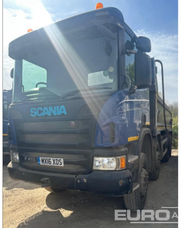 2016 Scania P410 - Truk jungkit: gambar 1 2016 Scania P410 - Truk jungkit: gambar 1