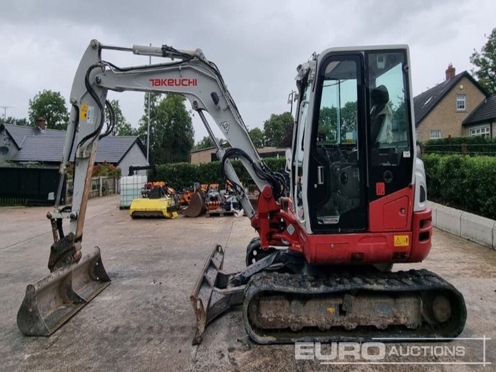 2016 Takeuchi TB260 - Ekskavator mini: gambar 3 2016 Takeuchi TB260 - Ekskavator mini: gambar 3