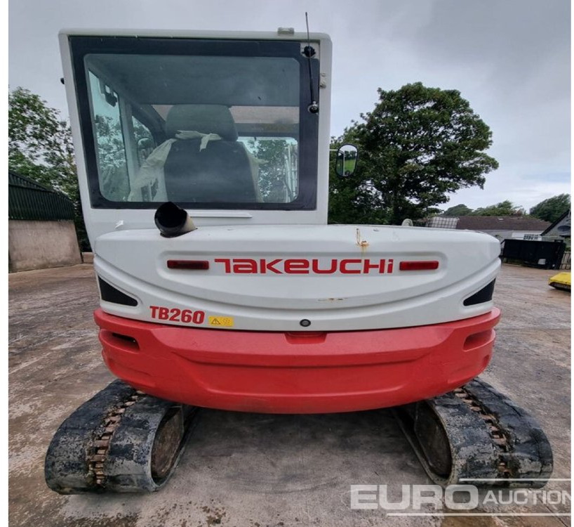 2016 Takeuchi TB260 - Ekskavator mini: gambar 5 2016 Takeuchi TB260 - Ekskavator mini: gambar 5