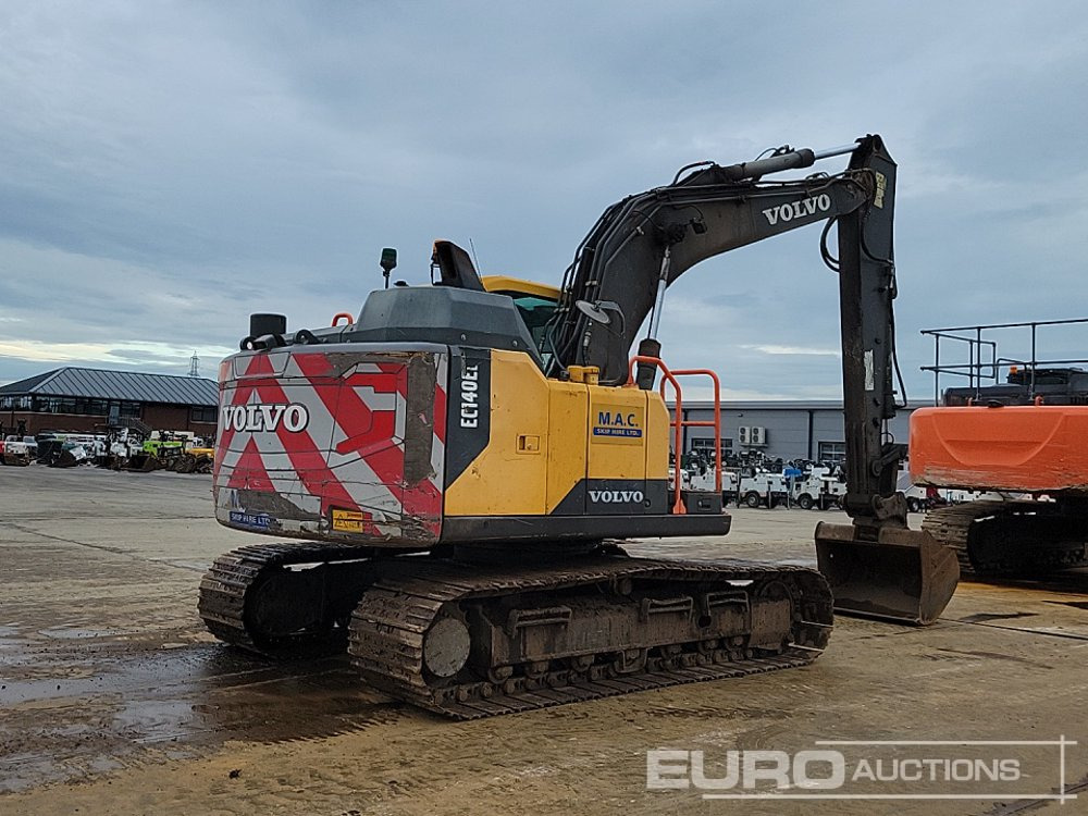 2016 Volvo EC140EL - Ekskavator perayap: gambar 5 2016 Volvo EC140EL - Ekskavator perayap: gambar 5