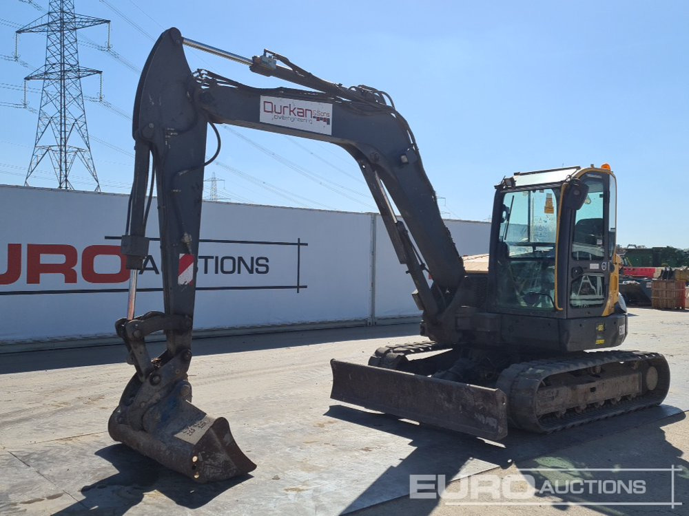 2016 Volvo ECR88D - Ekskavator mini: gambar 1 2016 Volvo ECR88D - Ekskavator mini: gambar 1