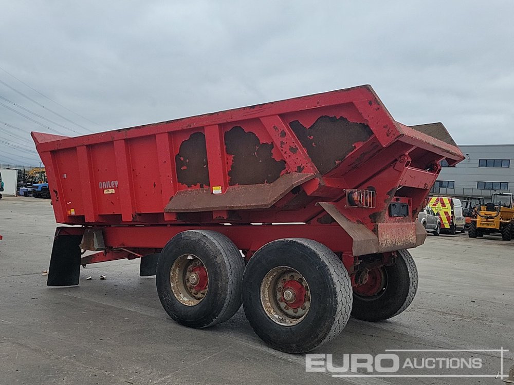 2017 Bailey 20 Ton Twin Axle Dump Trailer, Air/Hydraulic Brakes - Trailer pertanian: gambar 3 2017 Bailey 20 Ton Twin Axle Dump Trailer, Air/Hydraulic Brakes - Trailer pertanian: gambar 3