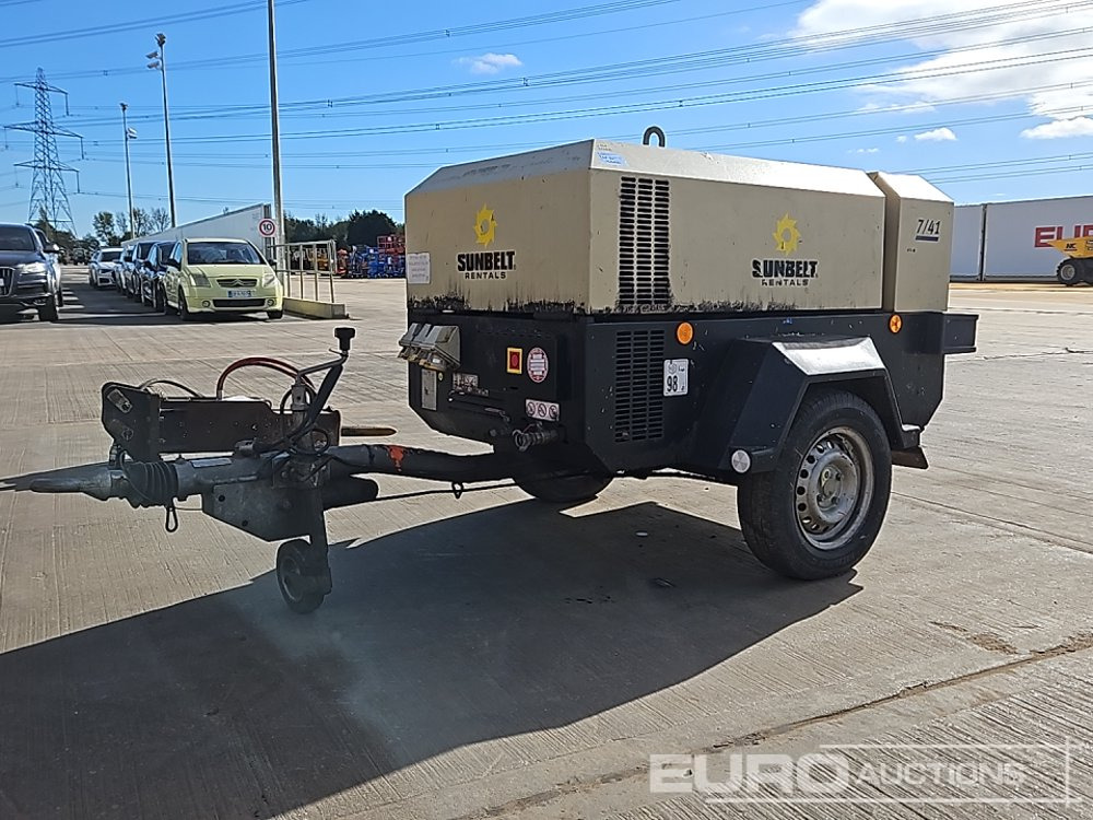 2017 Doosan 7/41 125CFM - Kompresor udara: gambar 1 2017 Doosan 7/41 125CFM - Kompresor udara: gambar 1