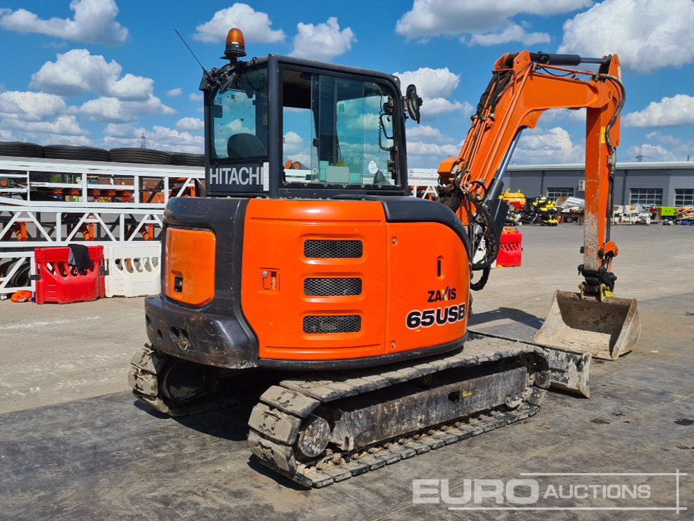 2017 Hitachi ZX65USB-5A - Ekskavator mini: gambar 5 2017 Hitachi ZX65USB-5A - Ekskavator mini: gambar 5