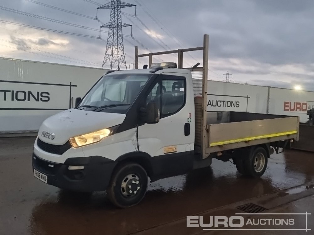 2017 Iveco Daily 35C13 - Van flatbed: gambar 1 2017 Iveco Daily 35C13 - Van flatbed: gambar 1