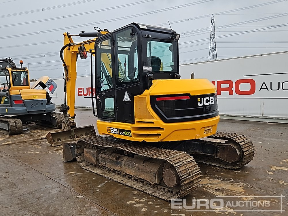 2017 JCB 85Z-1 - Ekskavator mini: gambar 3 2017 JCB 85Z-1 - Ekskavator mini: gambar 3
