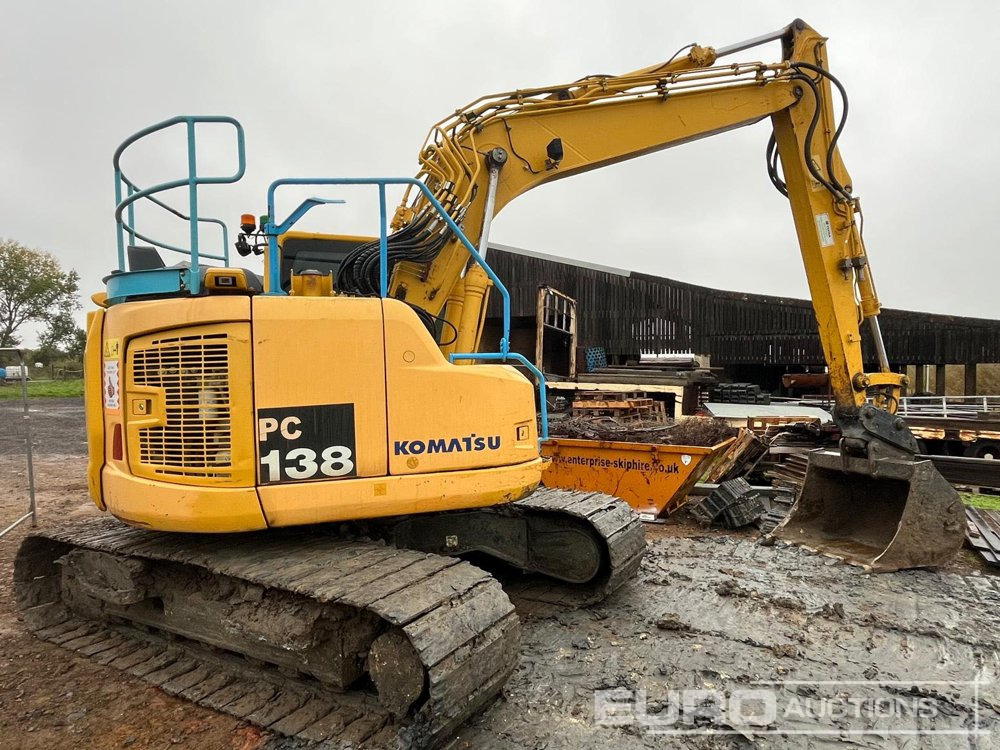 2017 Komatsu PC138US-11 - Ekskavator perayap: gambar 2 2017 Komatsu PC138US-11 - Ekskavator perayap: gambar 2