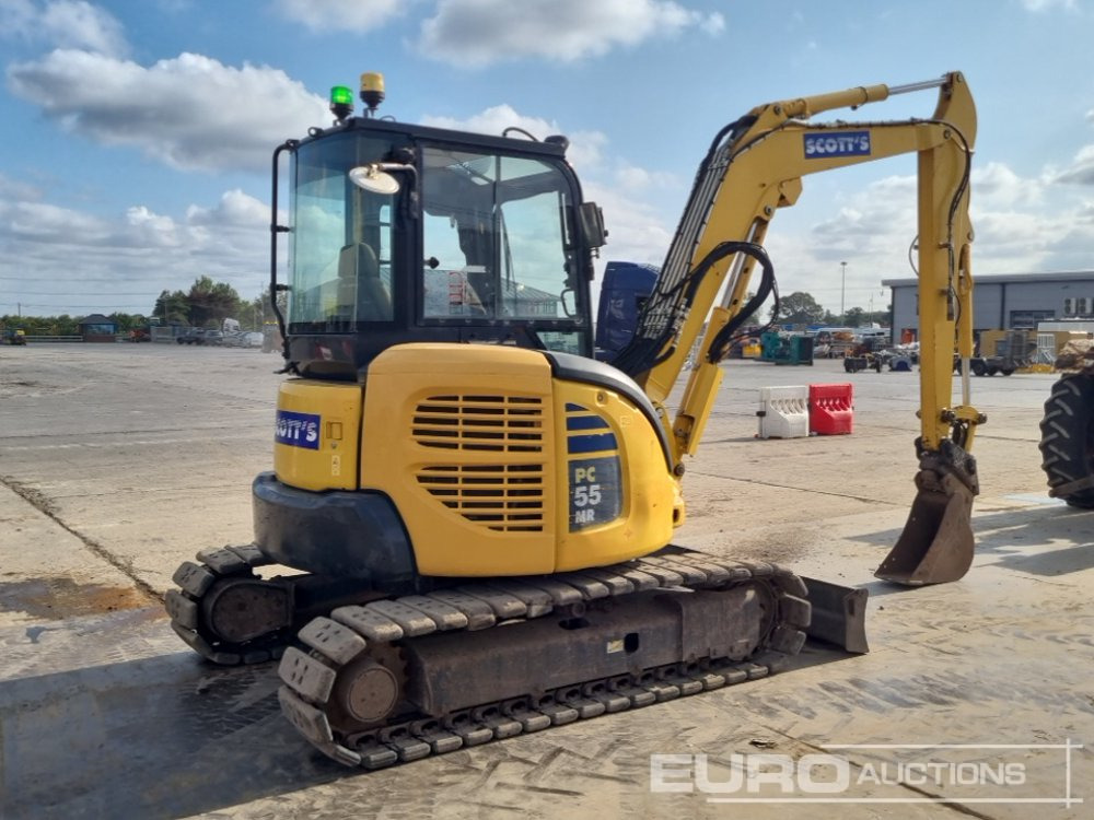 2017 Komatsu PC55MR-3 - Ekskavator mini: gambar 5 2017 Komatsu PC55MR-3 - Ekskavator mini: gambar 5