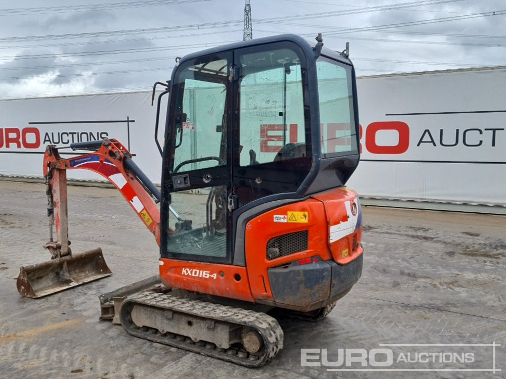 2017 Kubota KX016-4 - Ekskavator mini: gambar 3 2017 Kubota KX016-4 - Ekskavator mini: gambar 3