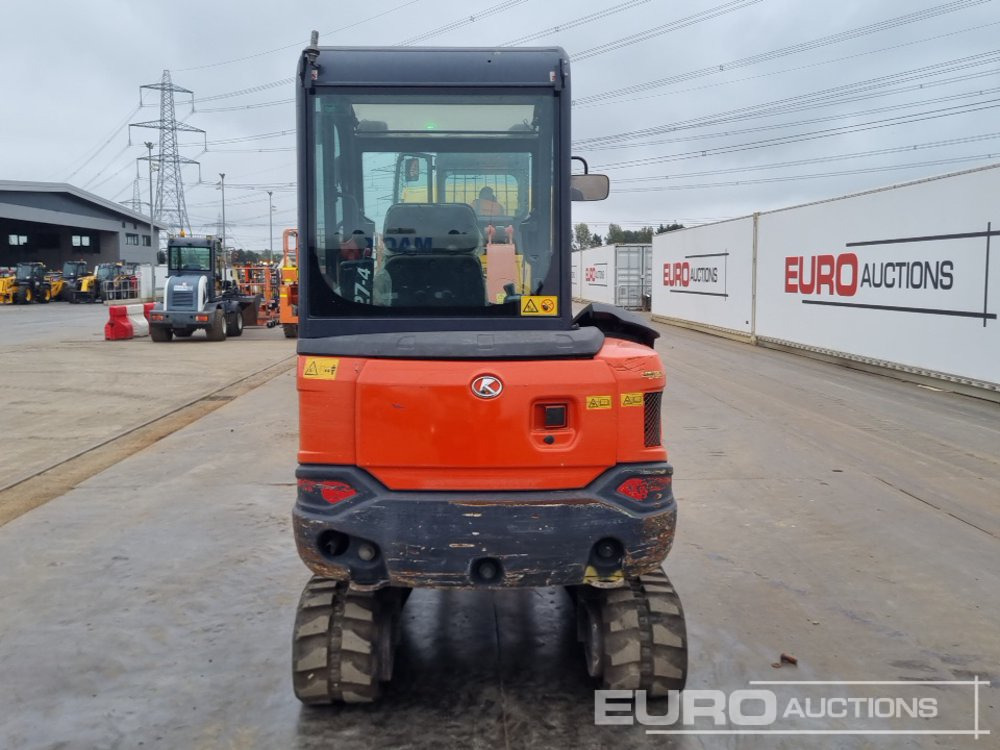 2017 Kubota KX027-4 - Ekskavator mini: gambar 4 2017 Kubota KX027-4 - Ekskavator mini: gambar 4