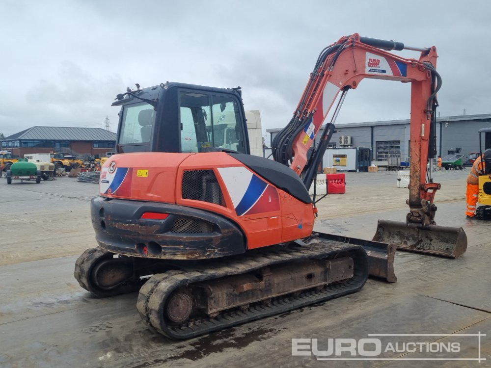 2017 Kubota KX080-4 - Ekskavator mini: gambar 5 2017 Kubota KX080-4 - Ekskavator mini: gambar 5