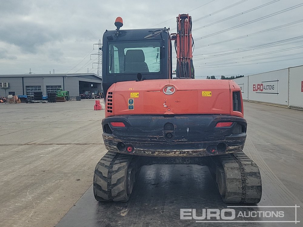 2017 Kubota KX080-4A - Ekskavator mini: gambar 4 2017 Kubota KX080-4A - Ekskavator mini: gambar 4