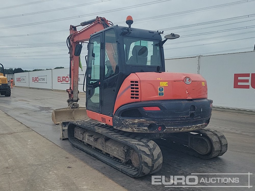 2017 Kubota KX080-4A - Ekskavator mini: gambar 3 2017 Kubota KX080-4A - Ekskavator mini: gambar 3